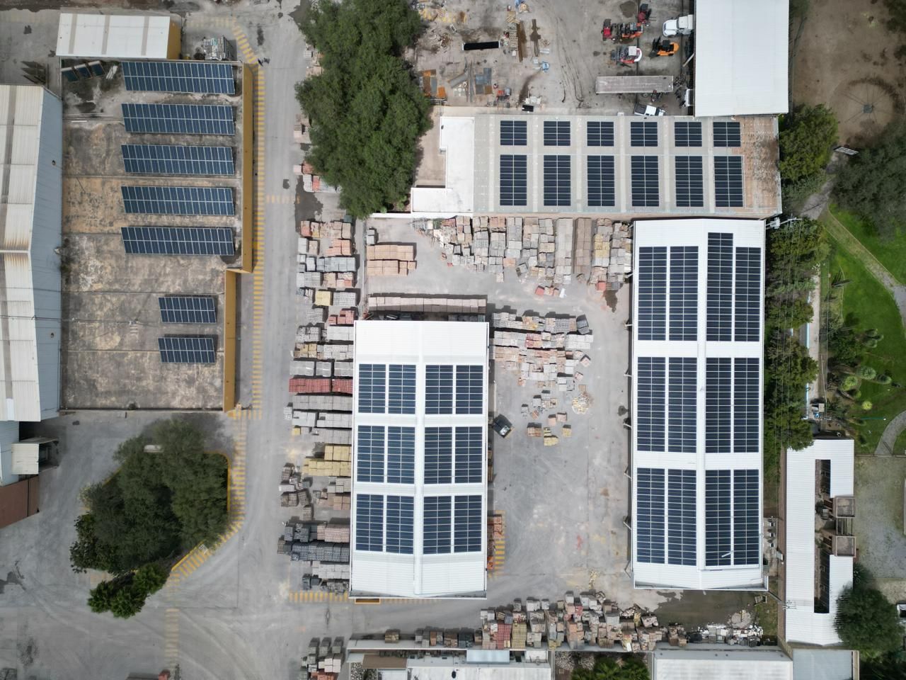 Instalación de paneles solares de 432 kWp en Tabicel, San Luis Potosí